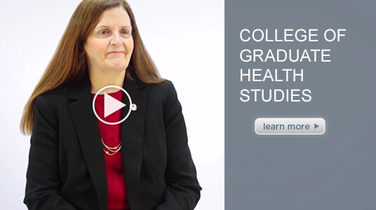 介绍的视频ATSU研究生健康研究学院的椅子,Letha威廉姆斯博士。
